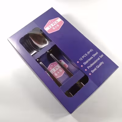 سرویس قاشق و چنگال 12 پارچه مدل دونا 