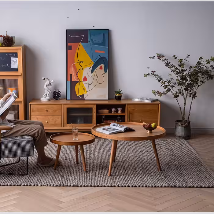 میز جلومبلی فریازان دکور مدل لومیرR80