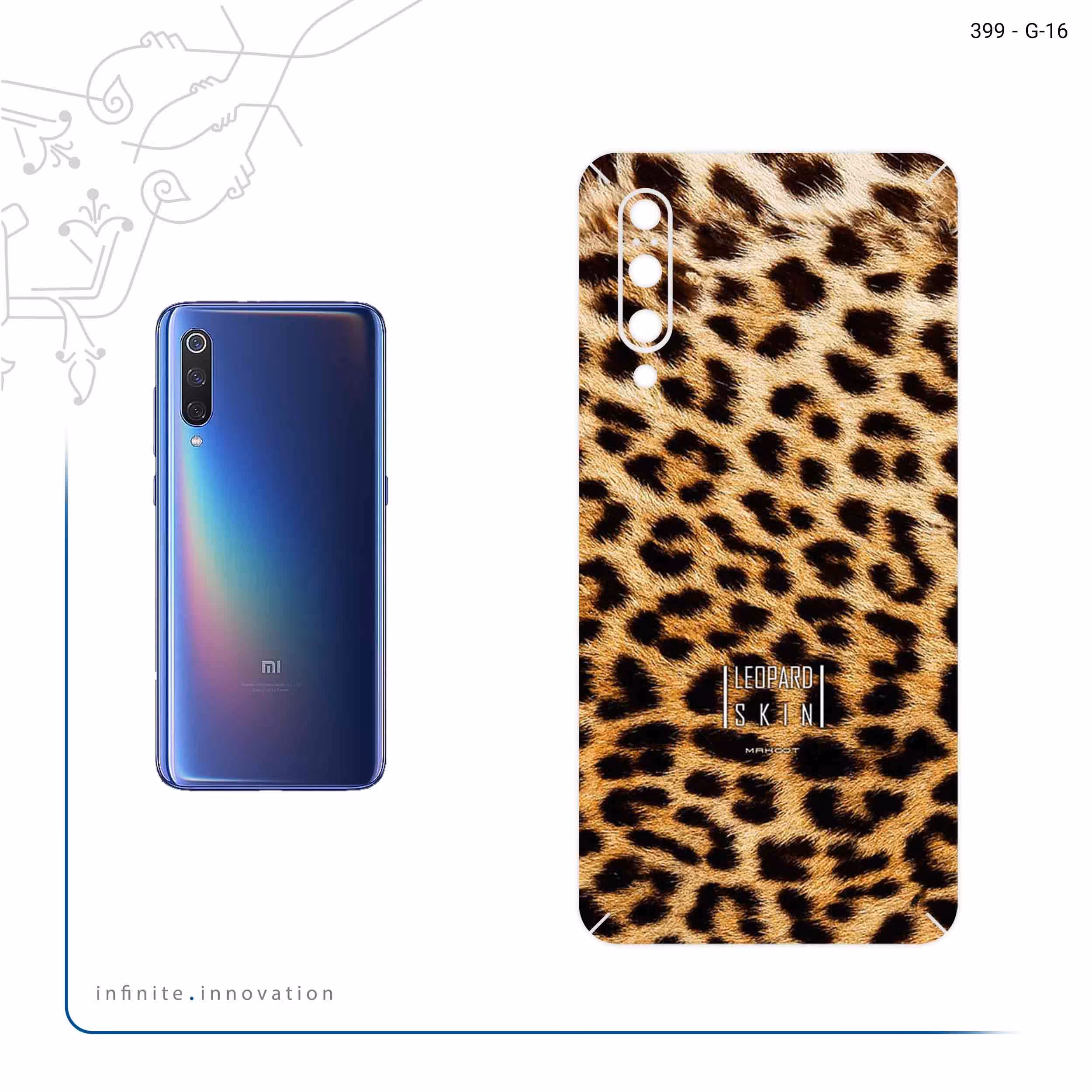 برچسب پوششی ماهوت مدل Leopard Skin مناسب برای گوشی موبایل شیائومی Mi 9