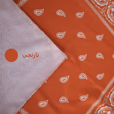 دستمال سر و گردن مدل باندانا کد 100