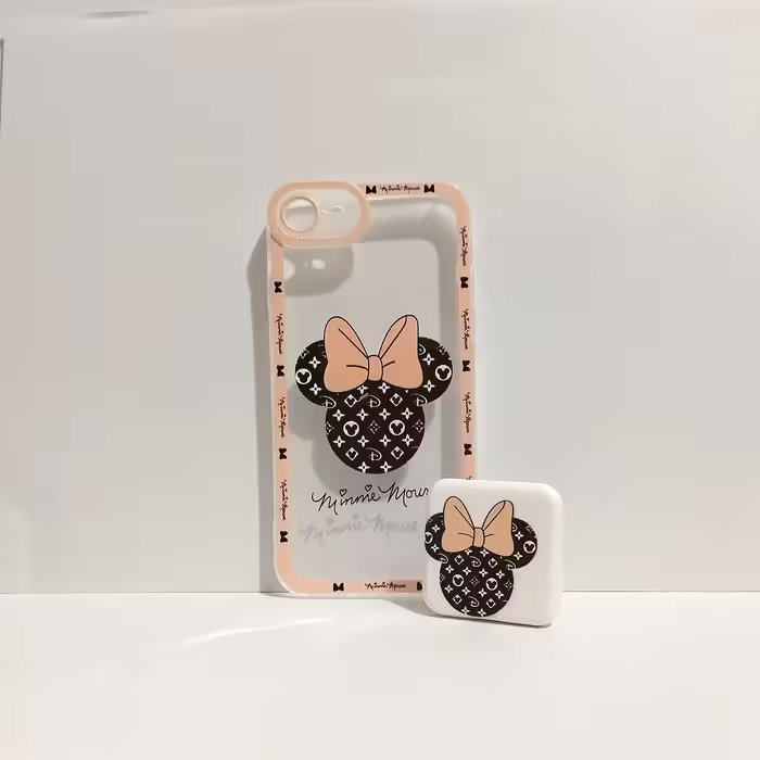 کاور کد 7405 مناسب برای گوشی موبایل اپل iphone 8 به همراه پایه نگهدارنده