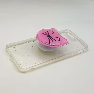 كاور طرح گربه مناسب برای گوشی موبایل اپل iphone 7/8 به همراه پایه نگهدارنده