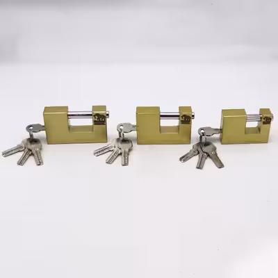 قفل کتابی مدل الفنت کد YP3-70-80-90MM مجموعه 3 عددی