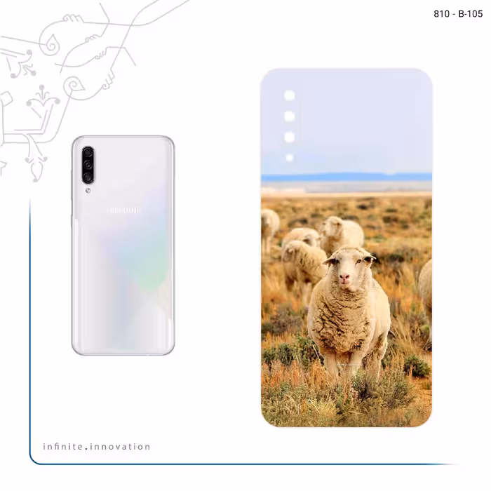 برچسب پوششی ماهوت مدل Sheep مناسب برای گوشی موبایل سامسونگ Galaxy A30s