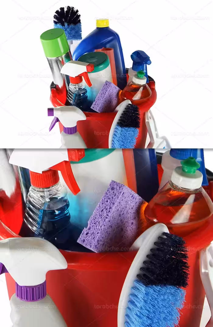 عکس ابزار تمیز کاری | گرافیک با طعم تربچه