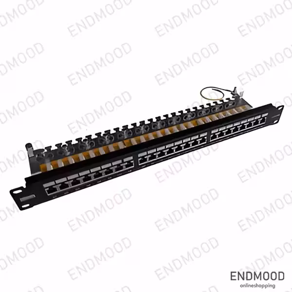 پچ پنل 24 پورت Cat6A FTP متا الکترونیک