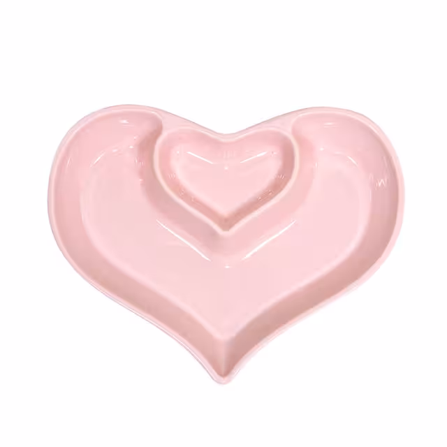 اردور خوری پلاستیکی مدل قلب 2 خانه