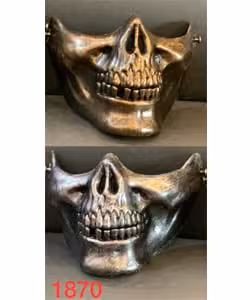 فک اسکلت 1870