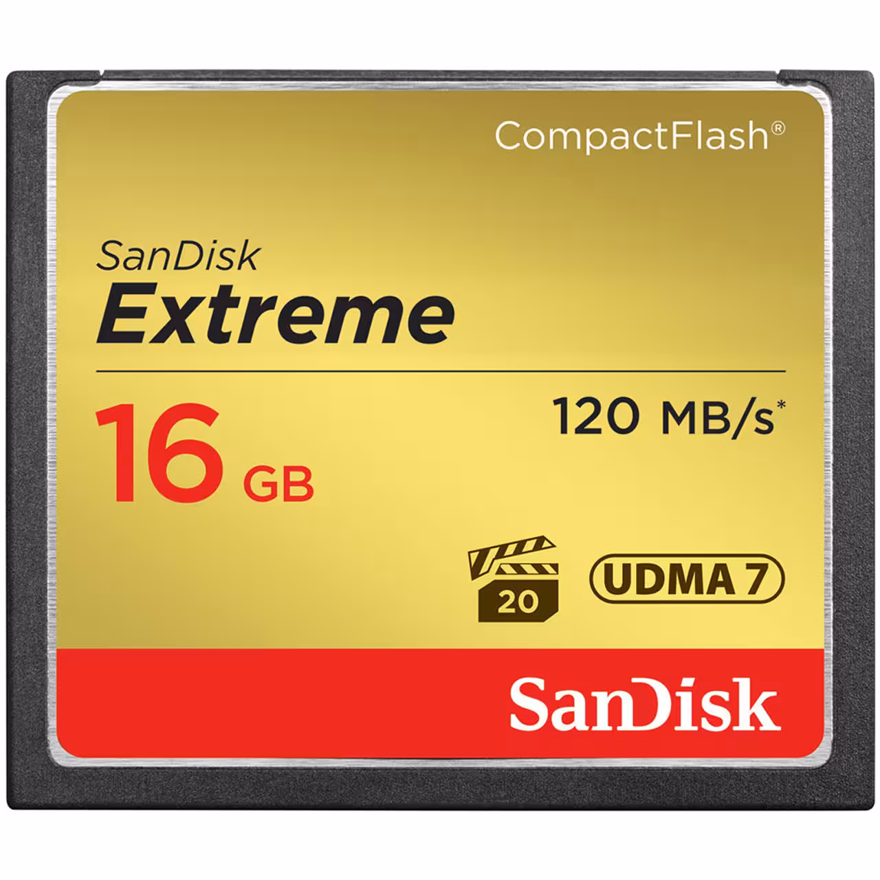 کارت حافظه Sandisk CompactFlash Extreme سرعت 120MBps ظرفيت 16 گيگابايت