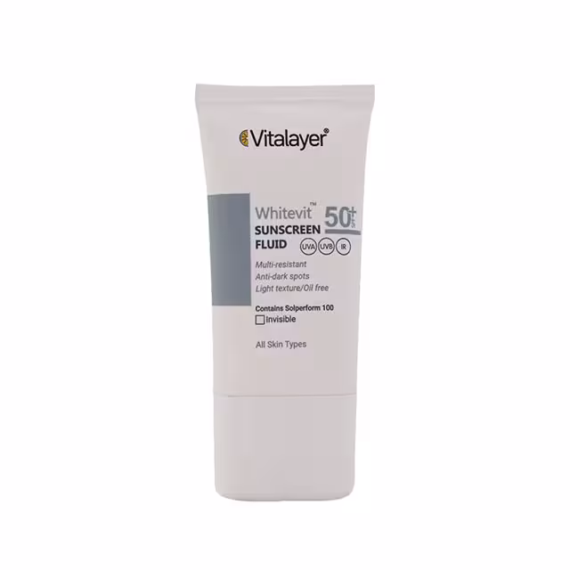 فلویید ضد آفتاب پوست دارای لک وایت ویت ویتالیر vitalayer