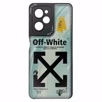 قاب فانتزی طرح دار بالشتی طرح Off White مناسب برای Xiaomi Poco X5 Pro-کد1168