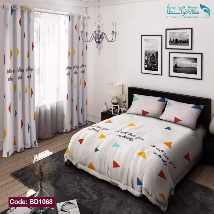 روتختی طرح مثلث دو نفره کد BD1068