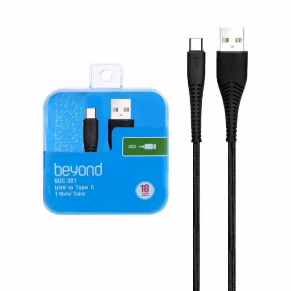 کابل شارژ beyond Type-C مدل BUC-301 – مشکی