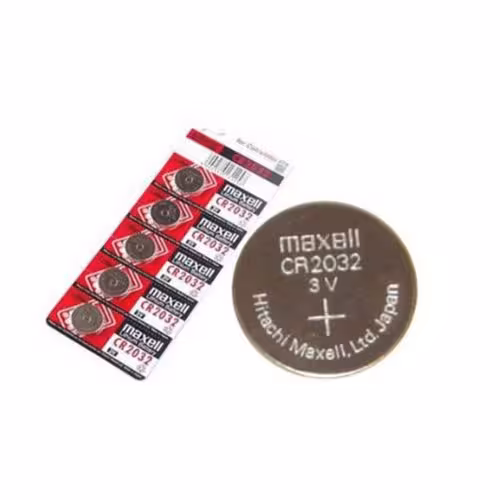 باتری سکه ای CR2032 برند مکسل MAXEEL پک قرمز