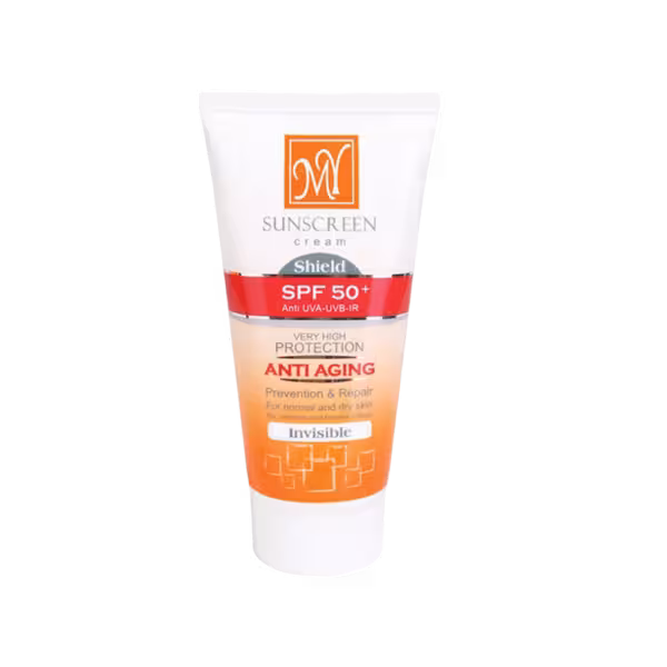کرم ضد آفتاب بی رنگ SPF 50 مای My Shield SPF50 Sunscreen Cream