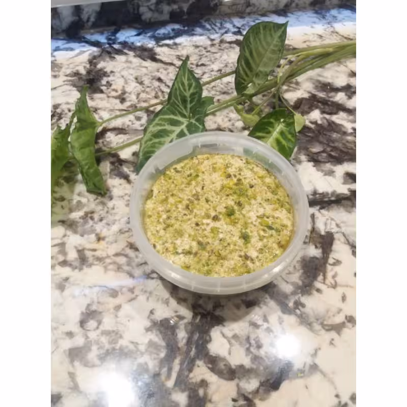 حلوا ارده پسته ای 500 گرمی