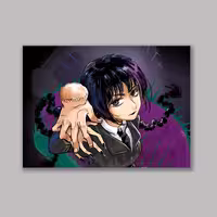 تابلو شاسی طرح ونزدی آدامز Wednesday Addams
