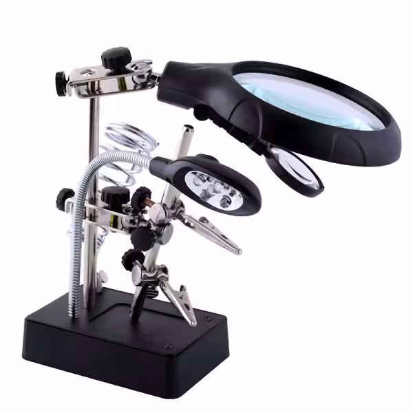 گیره مونتاژ ذره بین دار مدل TE-800