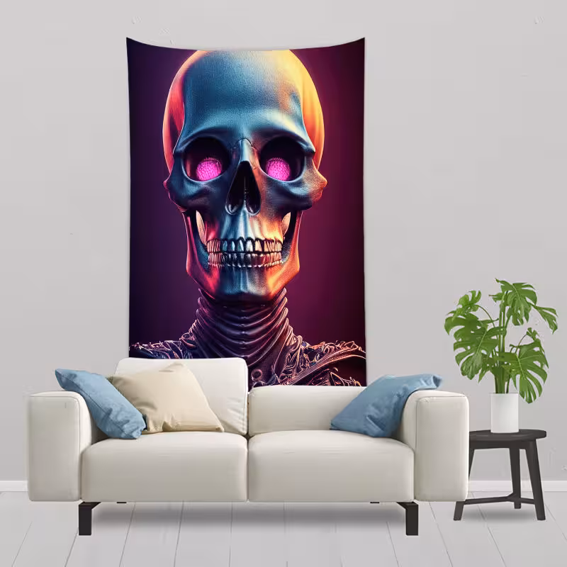 پوستر پارچه ای طرح چهره Face کد F01