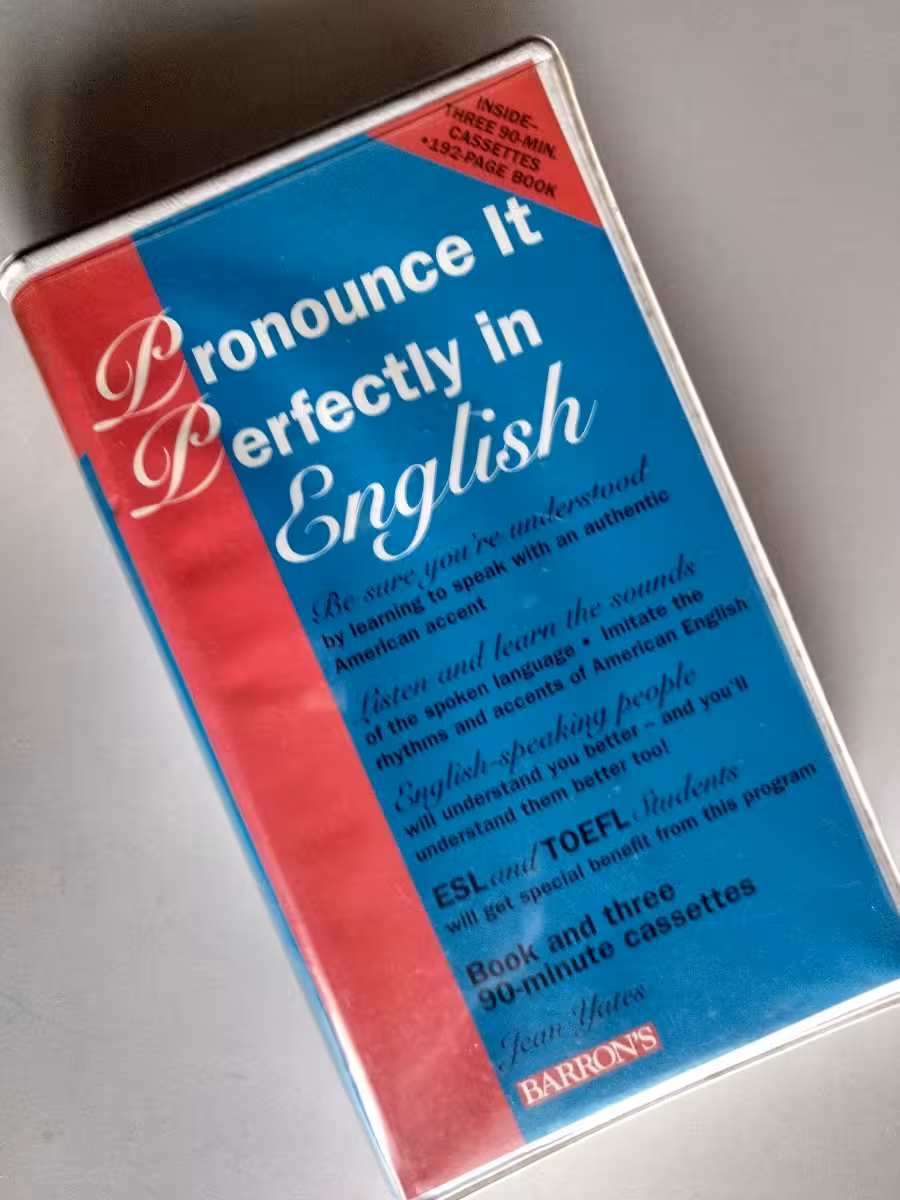 pronounce it perfectly in english