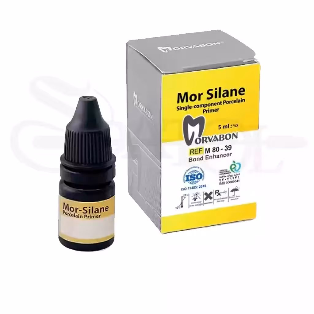 پرسلن پرایمر یک جزئی سایلن 5میل Morva-silane برند مروابن Morvabon