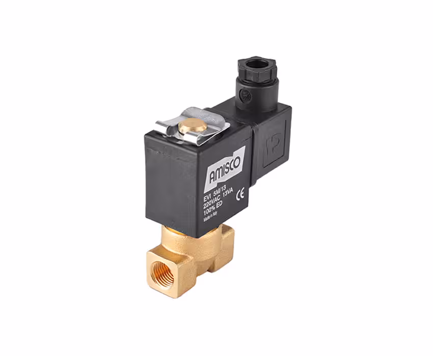 شیر برقی سوزنی 1/4 اینچ نرمال کلوز جیواکس