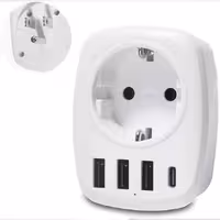 سوکت آداپتور مسافرتی Unidapt