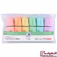 ماژیک هایلایتر پاستیلی مینی کریتورز کلاس Creators Class Lumo Mini-HLP بسته 6 عددی