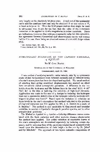 خرید و دانلود نسخه کامل کتاب Atmospheric Pulsation of the Cepheid Variable v Aquilae