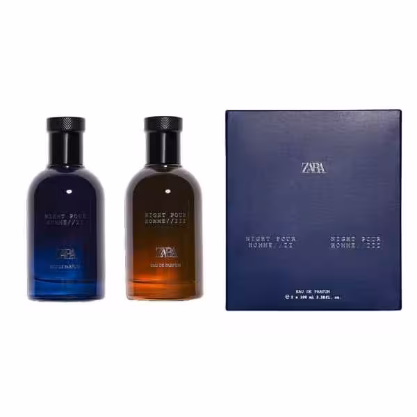 عطر زارا دوقلو نایت مردانه ( ZARA – Night II & III )