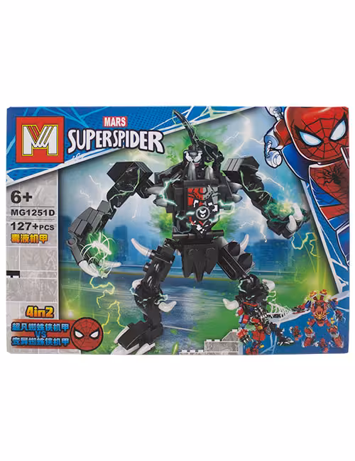 لگو 127 تکه سوپر اسپایدر کد MG1251D