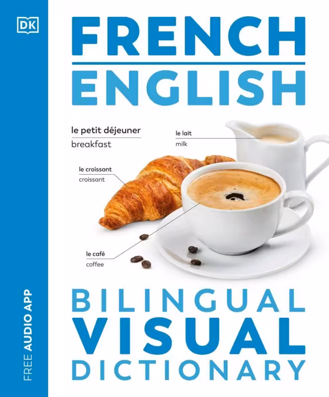 کتاب دیکشنری تصویری فرانسوی انگلیسی French English Bilingual Visual Dictionary