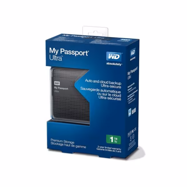 اس اس دی اکسترنال وسترن دیجیتال مدل My Passport Ultra 240GB ظرفیت 240 گیگابایت