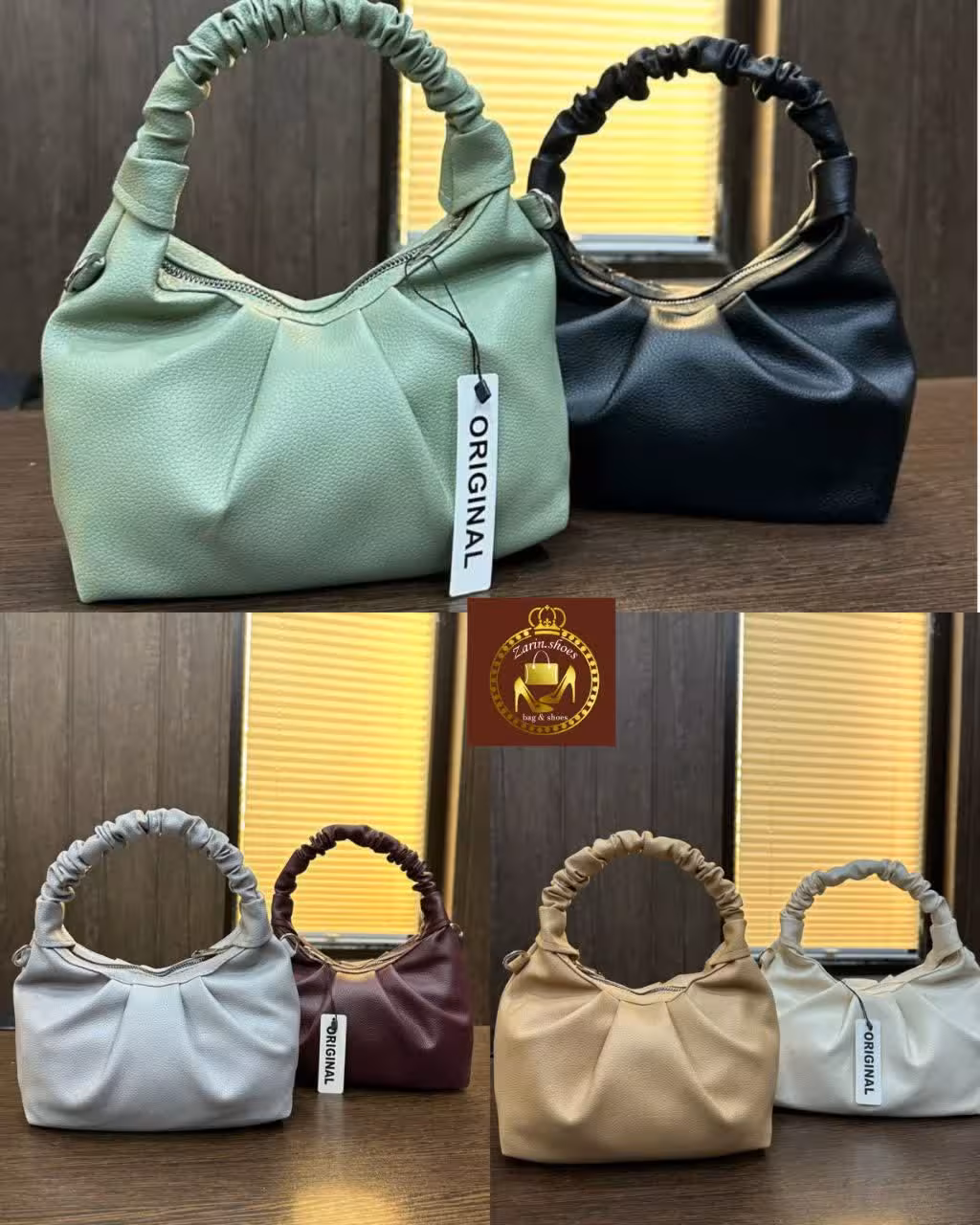 کیف دستی زنانه دسته چروک کد343