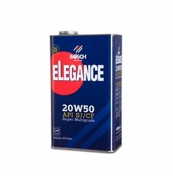 روغن موتور بوش الگانس 20W50 SJ چهار لیتری
