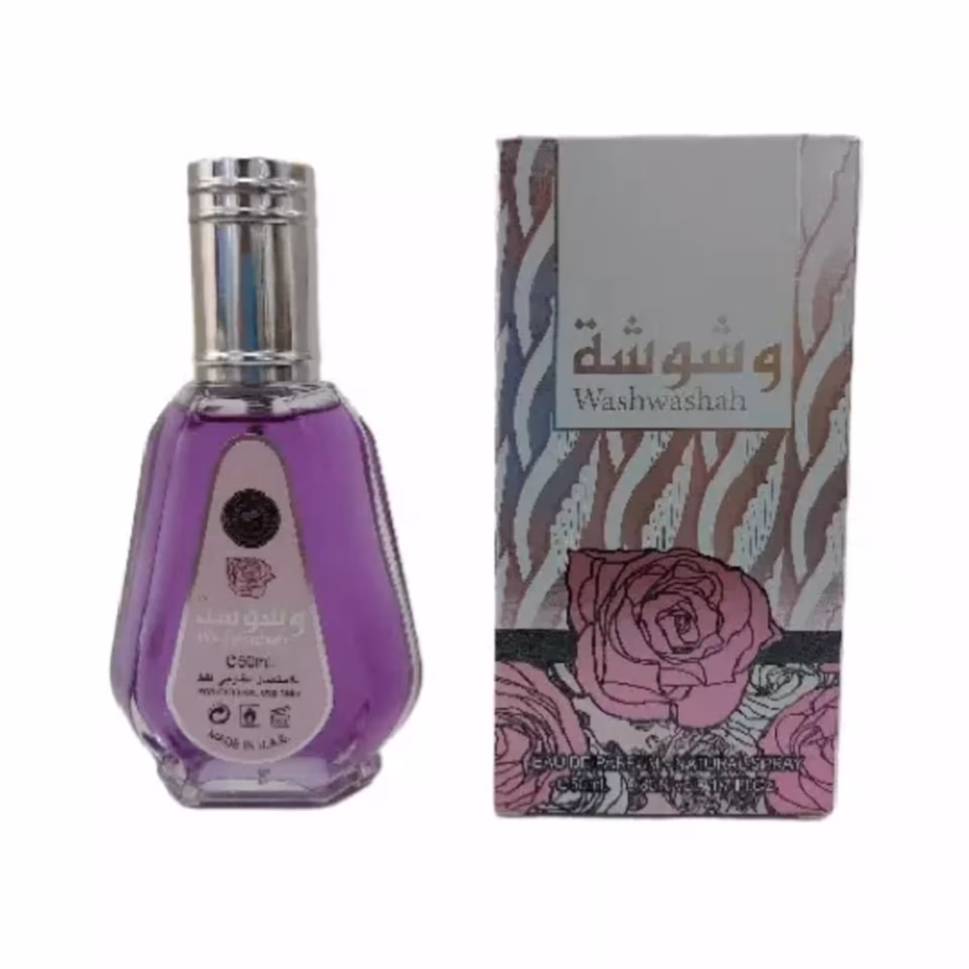 ادکلن زنانه ارض الزعفران مدل وشوشه حجم 50 میل