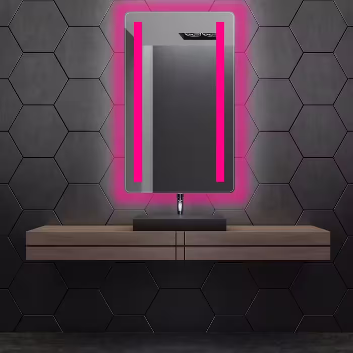 آینه سرویس بهداشتی دلفین مدل RGB-R-6070