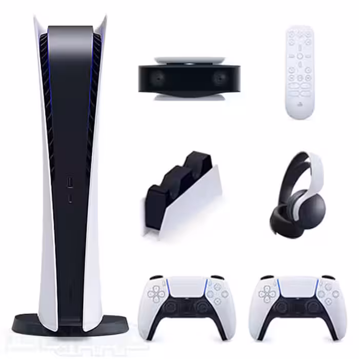 پلی استیشن 5 دیجیتال به همراه تمام لوازم جانبی