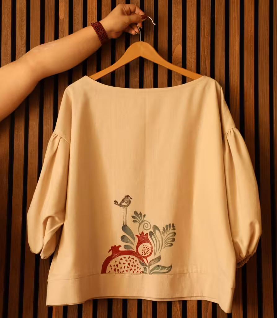 بلوز طرحِ “نارین”