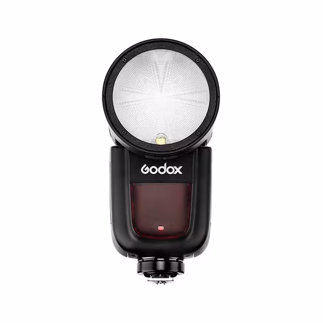 اسپیدلایت گودکس Godox V1 N برای نیکون به همراه دو عدد باتری