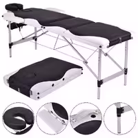 تخت پرتابل ماساژ معاینه تتو پایه آلومینیومی مدل مدشاپ