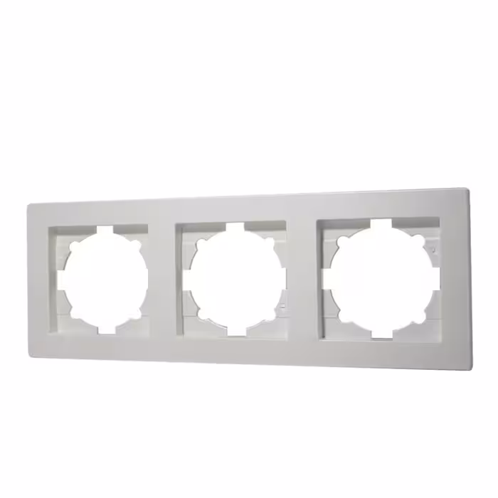 کادر پلاستیکی سه خانه نستک سری evidente مدل FR2ED00X03