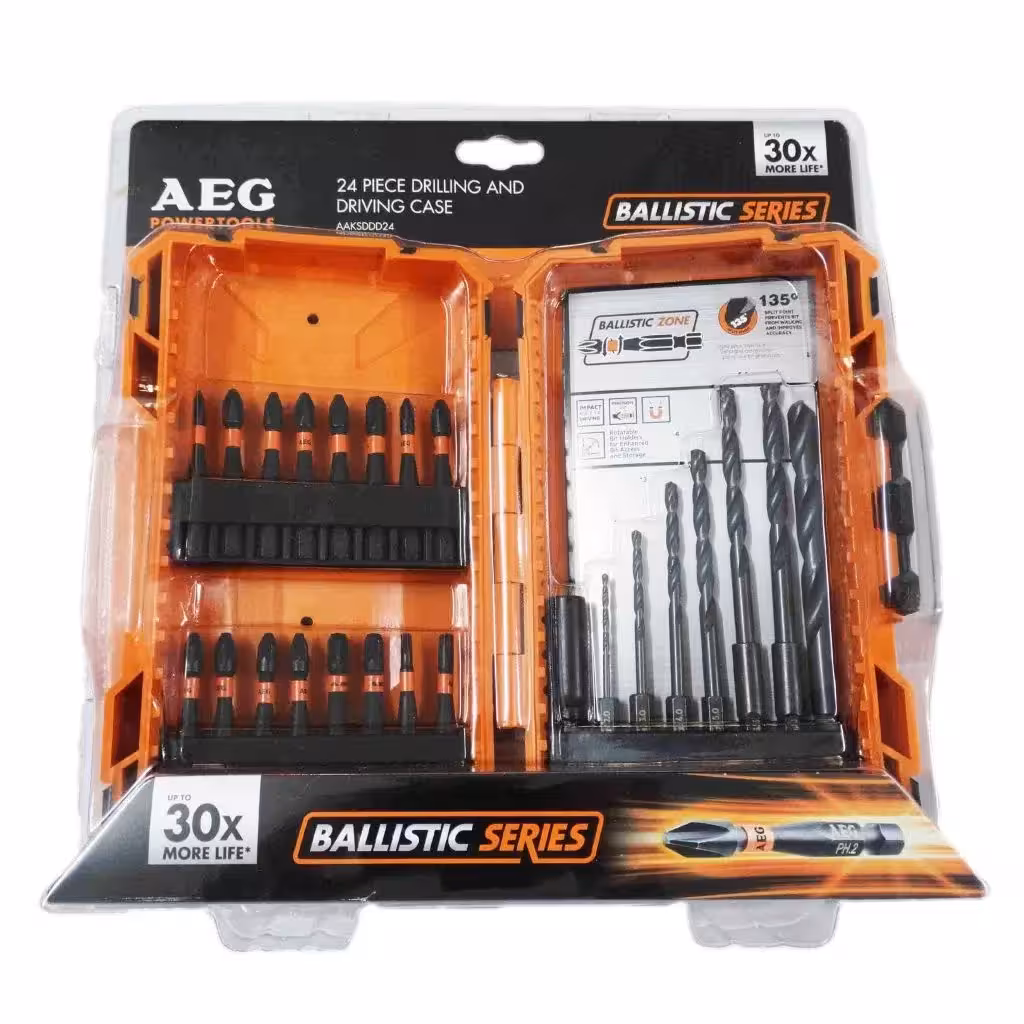 مجموعه 24 عددی سری پیچ گوشتی و مته آ ا گ مدل AAKSDDD24