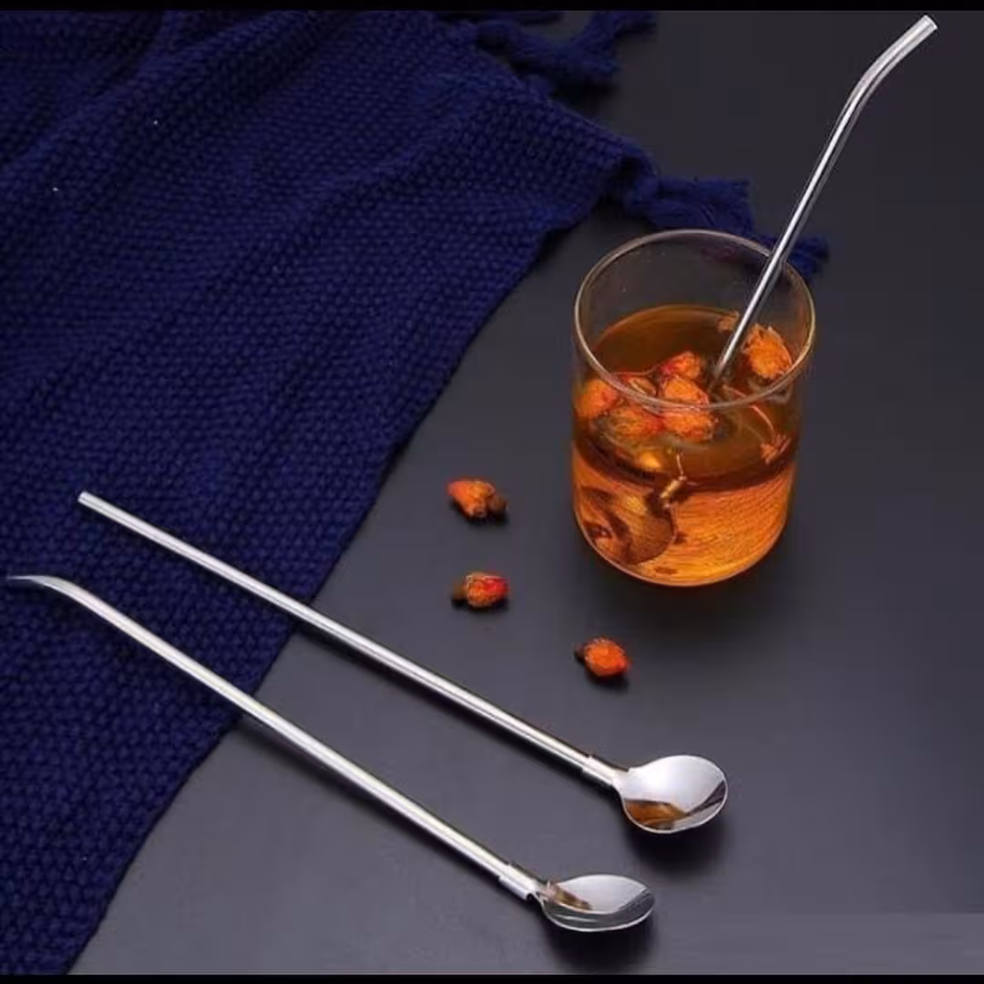 قاشق نی دار استیل