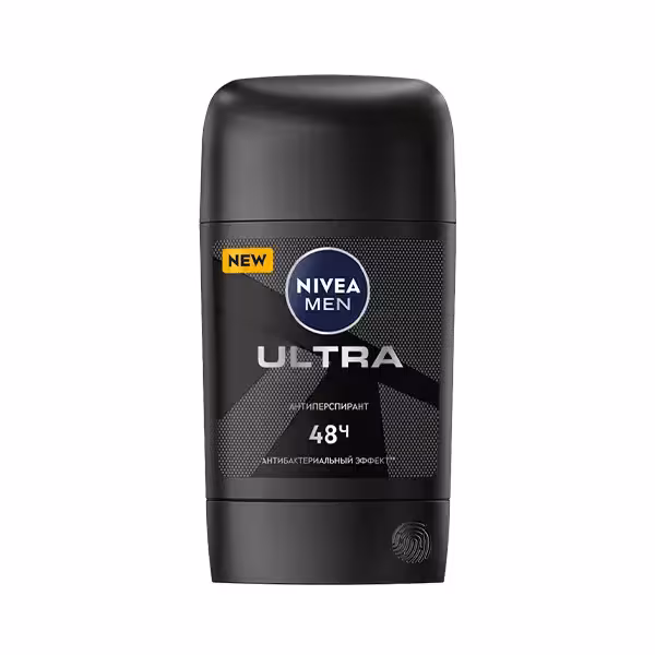 مام صابونی ضد تعریق مردانه مدل ULTRA حجم 50 میل نیوآ - NIVEA