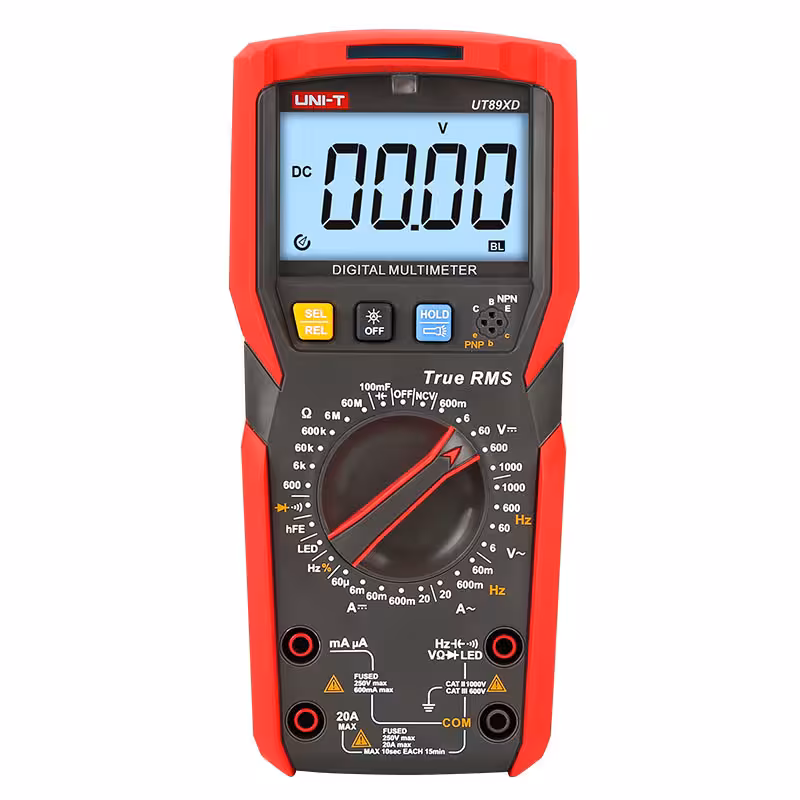 مولتی متر True RMS یونیتی مدل UNI-T UT89XD ا UNI-T UT89XD Digital Multimeter