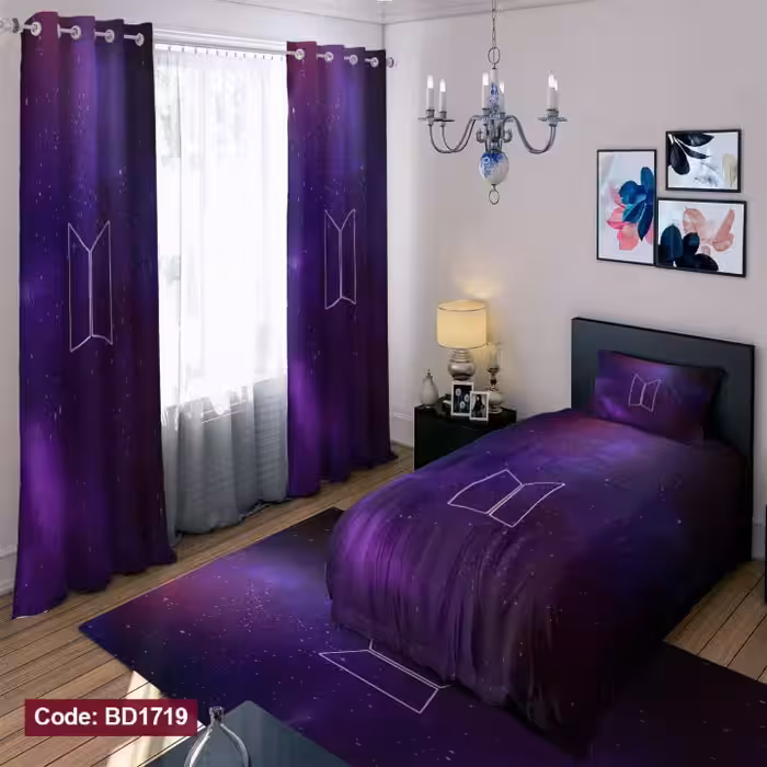 روتختی دخترانه طرح BTS کد BD1719