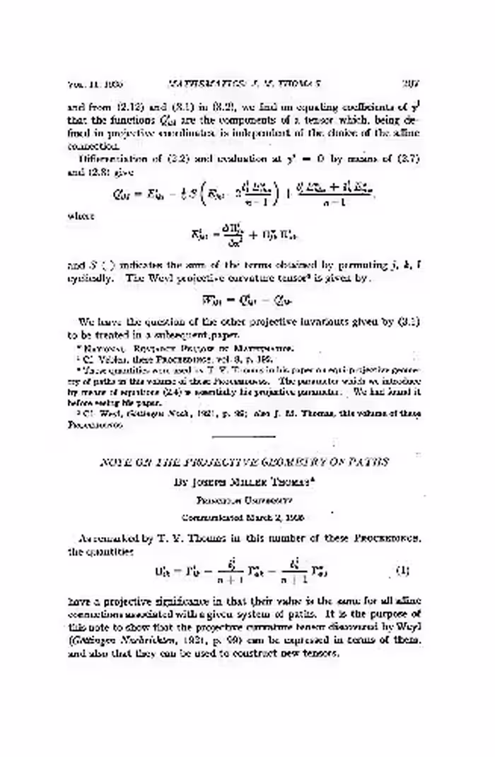 خرید و دانلود نسخه کامل کتاب Note on the Projective Geometry of Paths