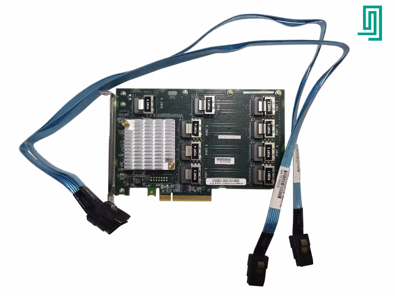 HPE DL38X Gen10 12Gb SAS Expander Card Kit with Cables 870549-B21