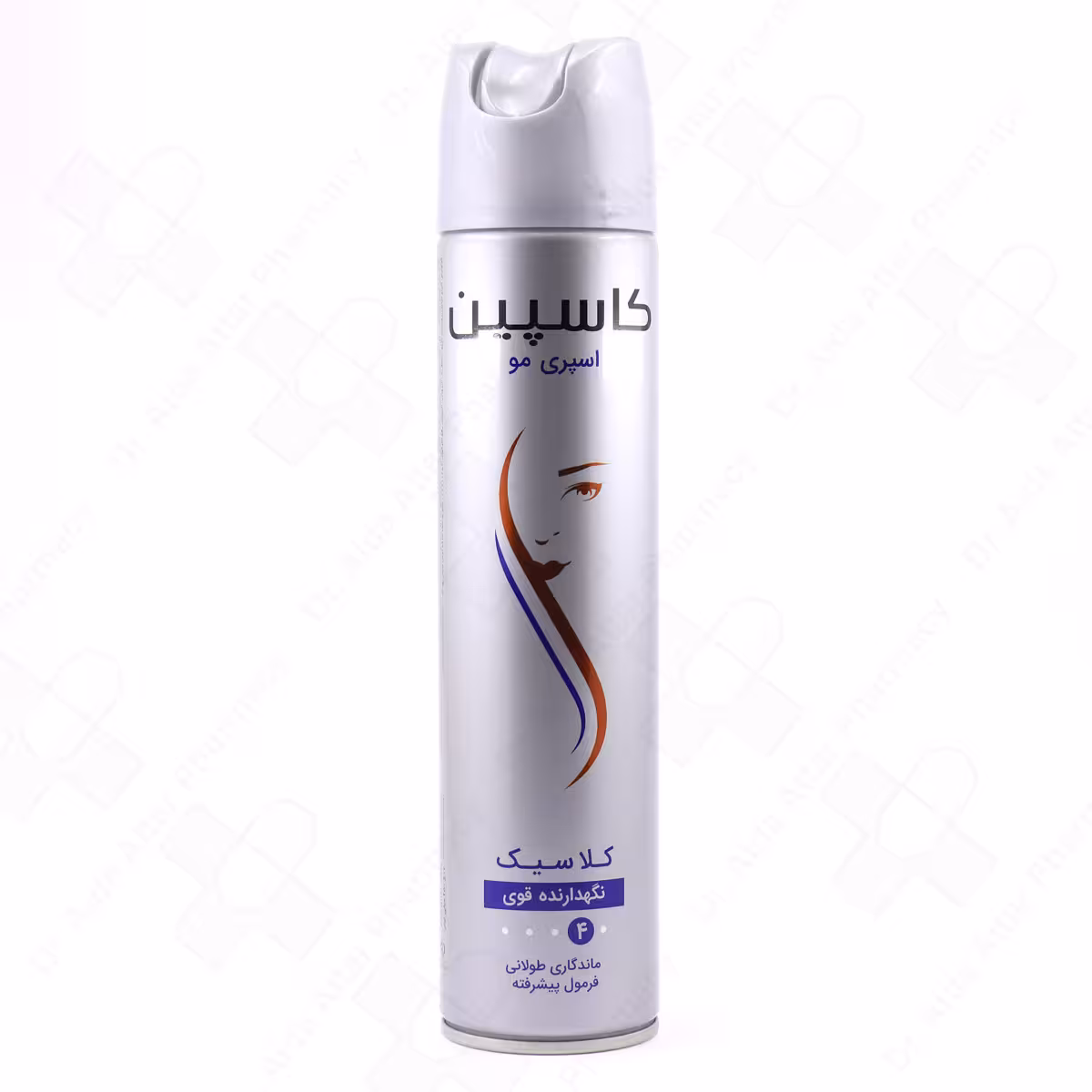 اسپری مو کلاسیک شماره 4 قوی کاسپین 250 میلی لیتر